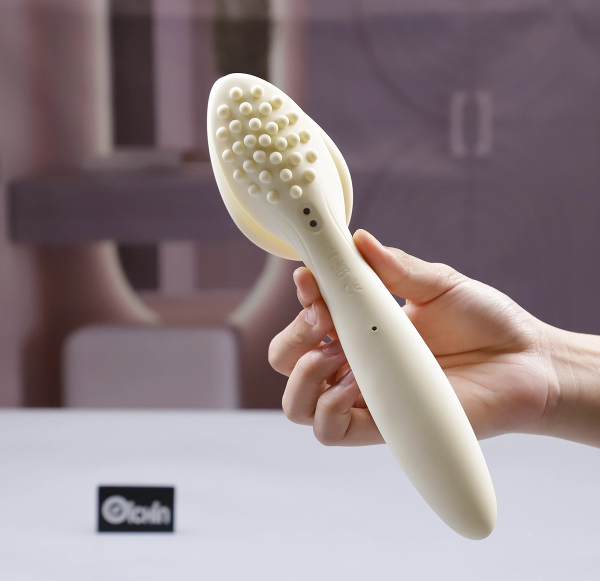 Máy massage rung thổi Yeain Scent Wave 2 cầm tay cận cảnh thiết kế