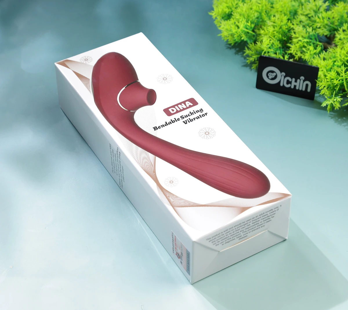 Hộp đóng gói NVTOYS Dina máy rung thổi kích thích kép 10 chế độ