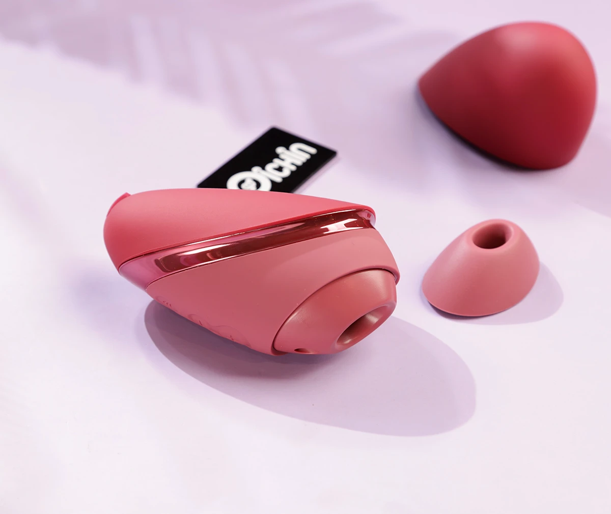 Máy rung thổi Womanizer Next Liberty Pleasure Air 8 chế độ màu hồng