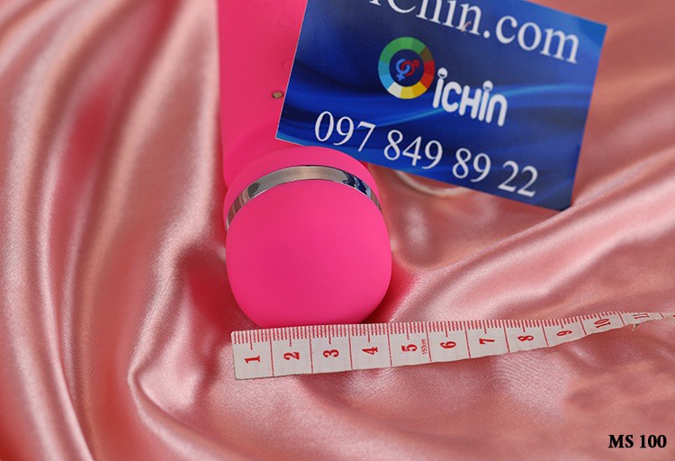 đầu chày rung có đường kính 4.2cm , có thể massage ngực, âm đạo, hay vai gáy đều được