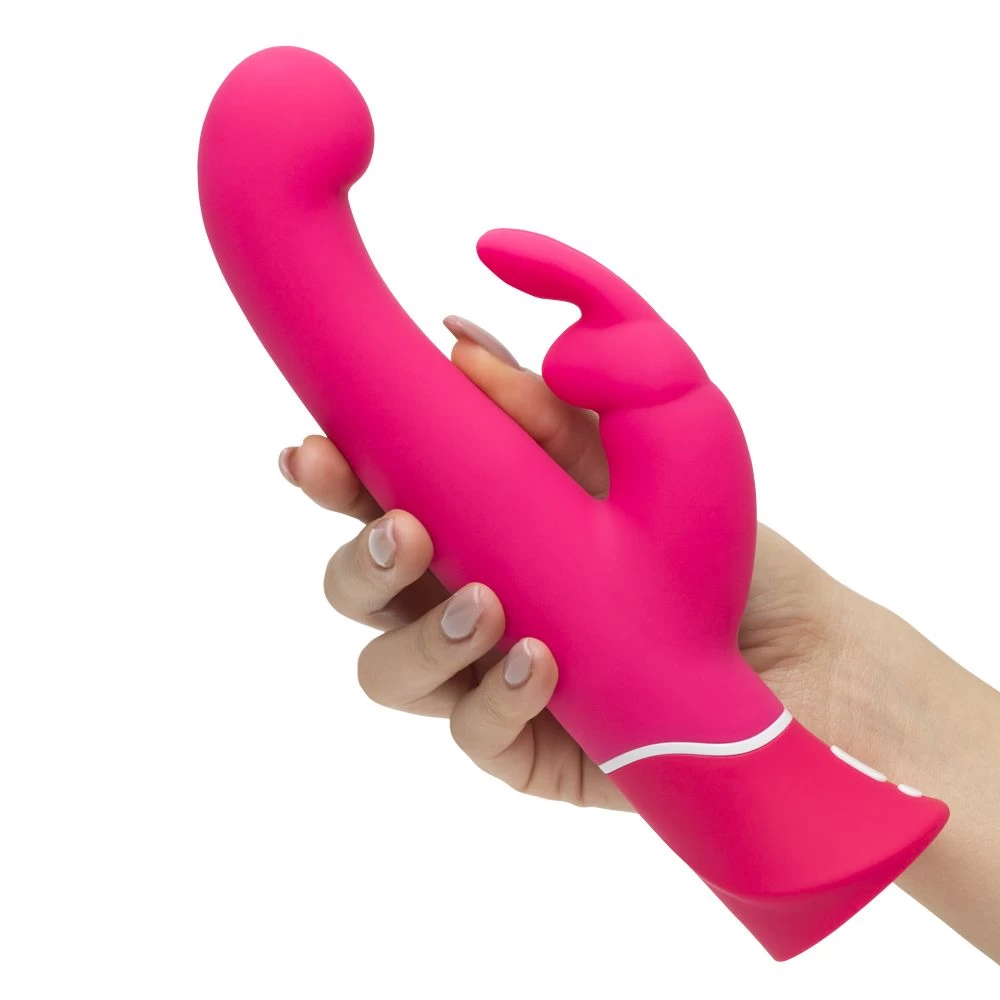 Máy rung tai thỏ Happy Rabbit G- Spot Rechargeable này làm từ silicone rất mềm và mịn