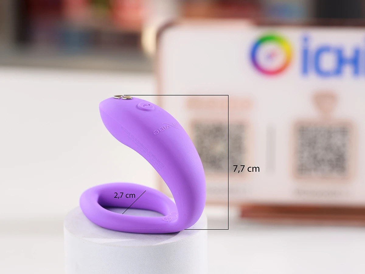 Ảnh thông số kích thước của We-Vibe Sync O