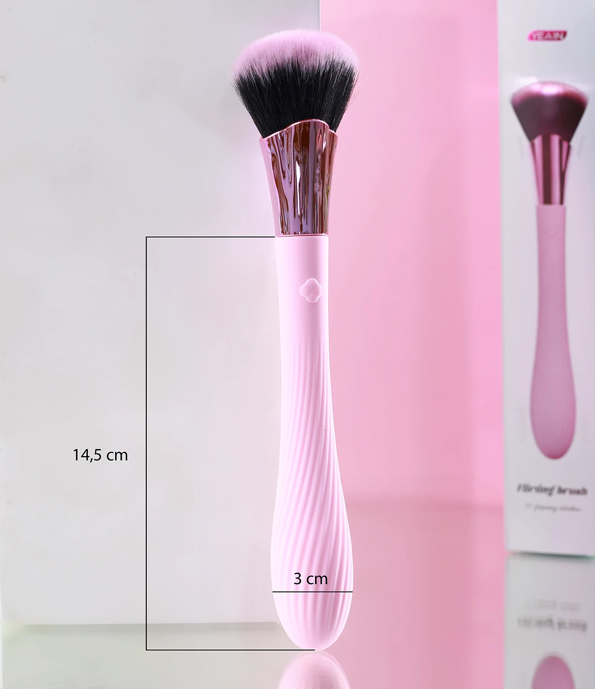 Ảnh thông số kích thước của Yeain Flirting brush