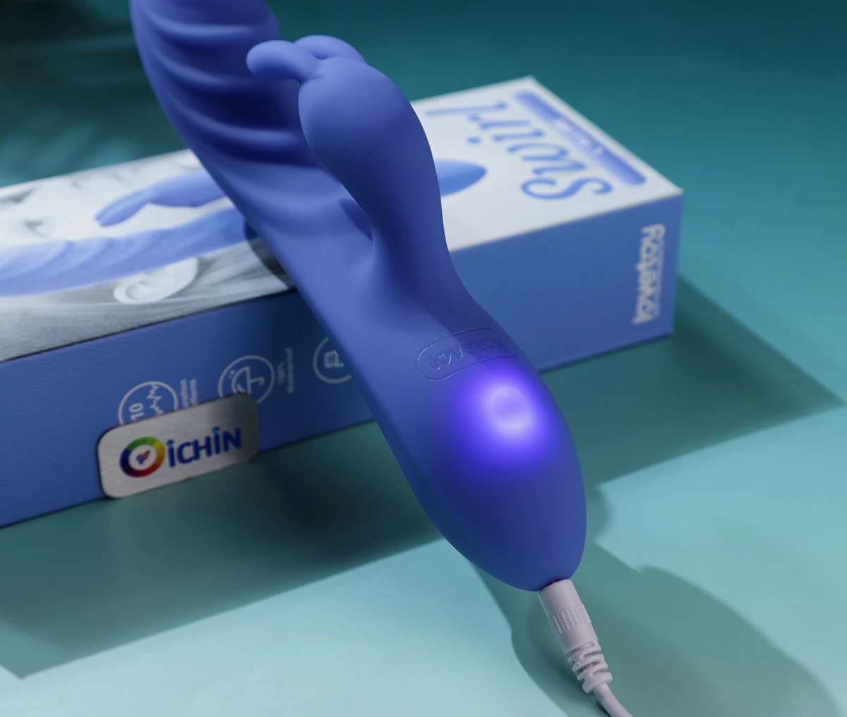 Hướng dẫn sạc USB Máy massage tai thỏ Lovetoy L'Allure Swirl