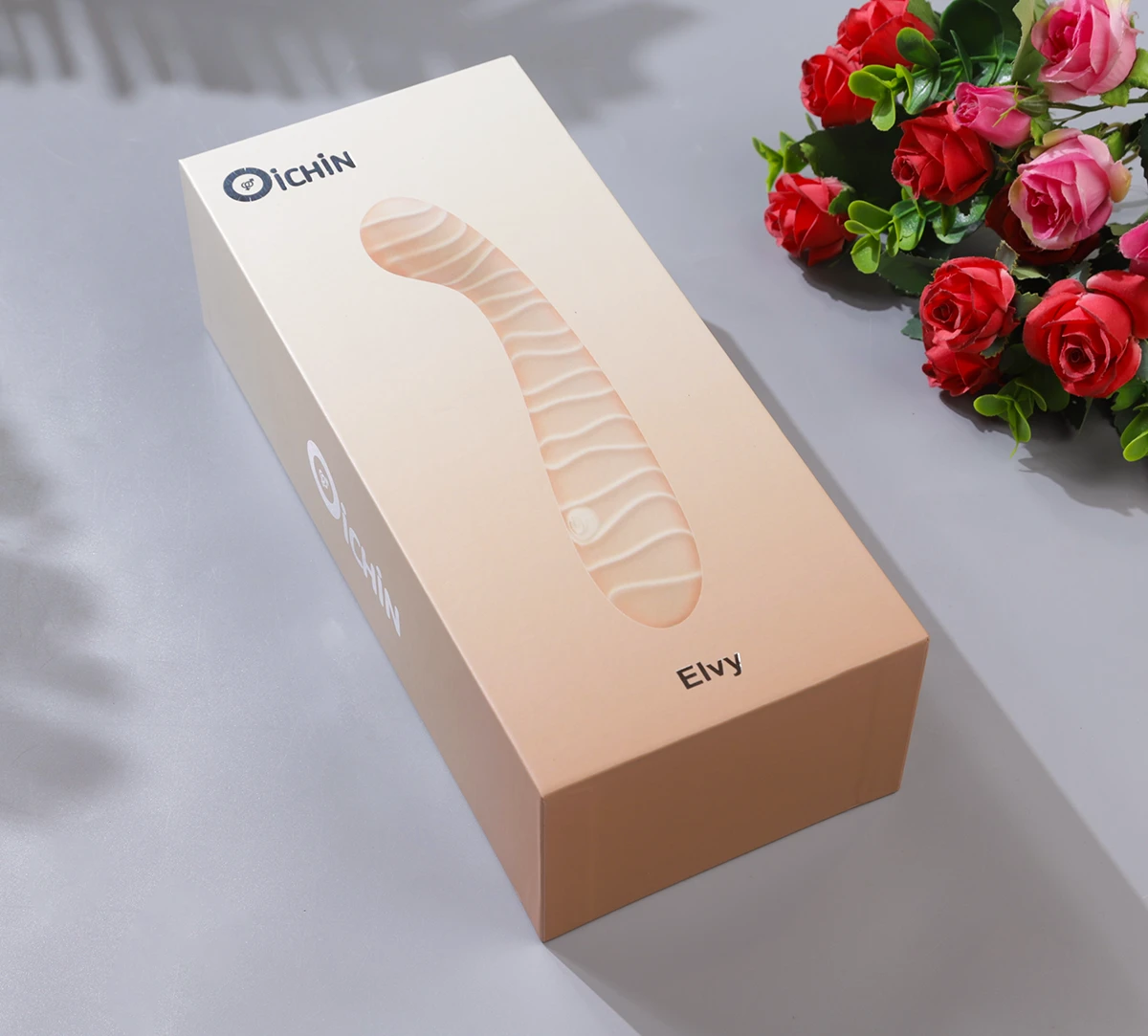 Hộp đóng gói Máy massage tình yêu Oichin Elvy 10 chế độ