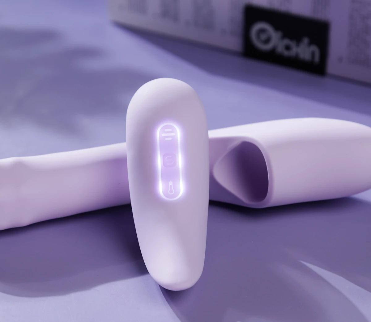 Máy massage 5 trong 1 Svakom Duoglow - Thiết kế hiện đại với đèn LED