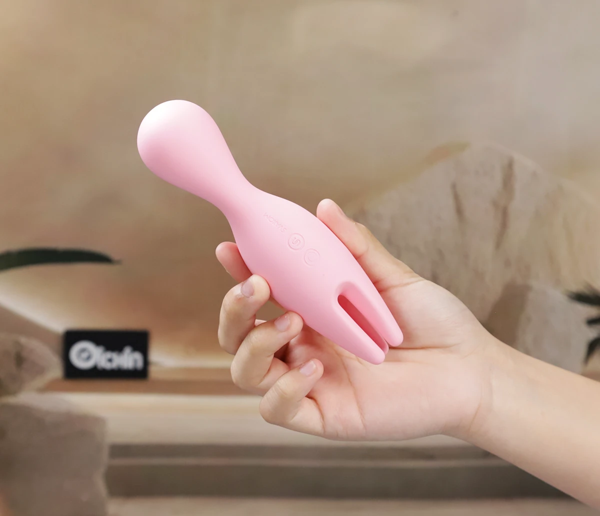 Máy massage dạo đầu Svakom NYMPH silicone mềm mại uốn dẻo