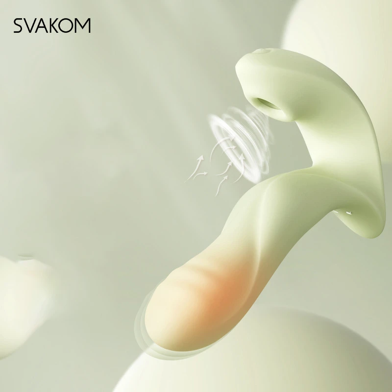 Svakom Gabrielle rung thụt, hút thổi kết hợp sưởi ấm phần đầu