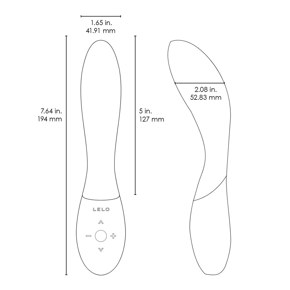 Ảnh thông số kích thước của Lelo Mona Wave