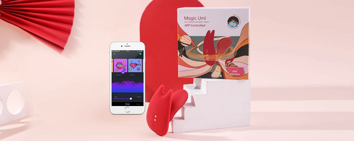 Silicone mềm mịn êm ái của Umi Magic Motion