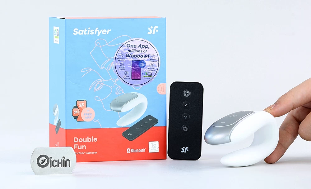 Satisfyer Double Fun được phủ một lớp silicone y tế cao cấp