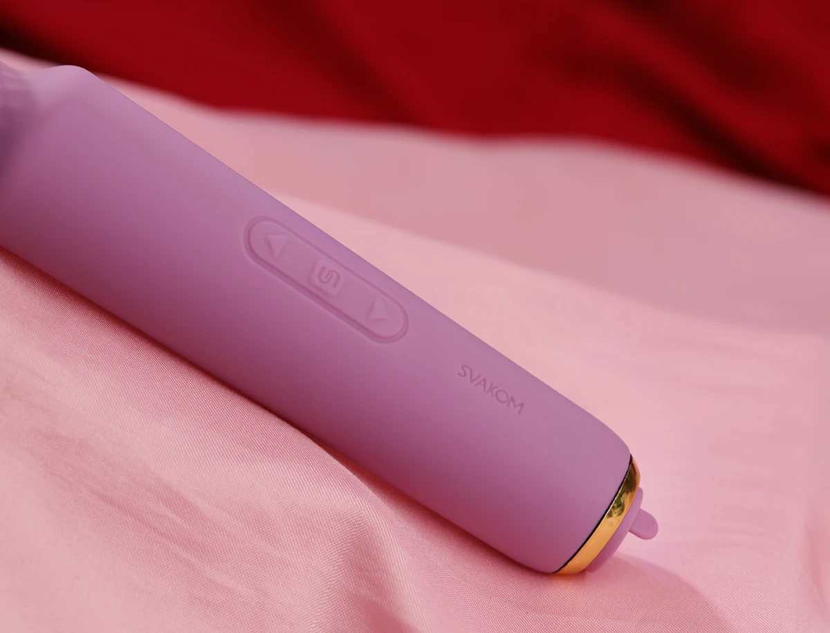 Nút bấm của chế độ rung trên sextoy