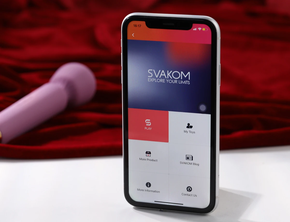 Emma Neo còn có khả năng điều khiển qua App Svakom