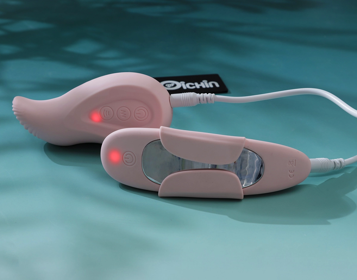 Kết nối sẽ đỏ đèn giữa 2 bộ phận của sextoy