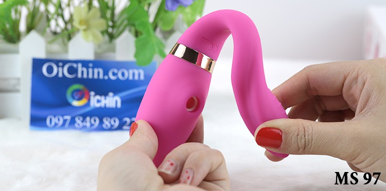 máy rung Dibe G-Spot ALVA một đầu rung, một đầu bú hút