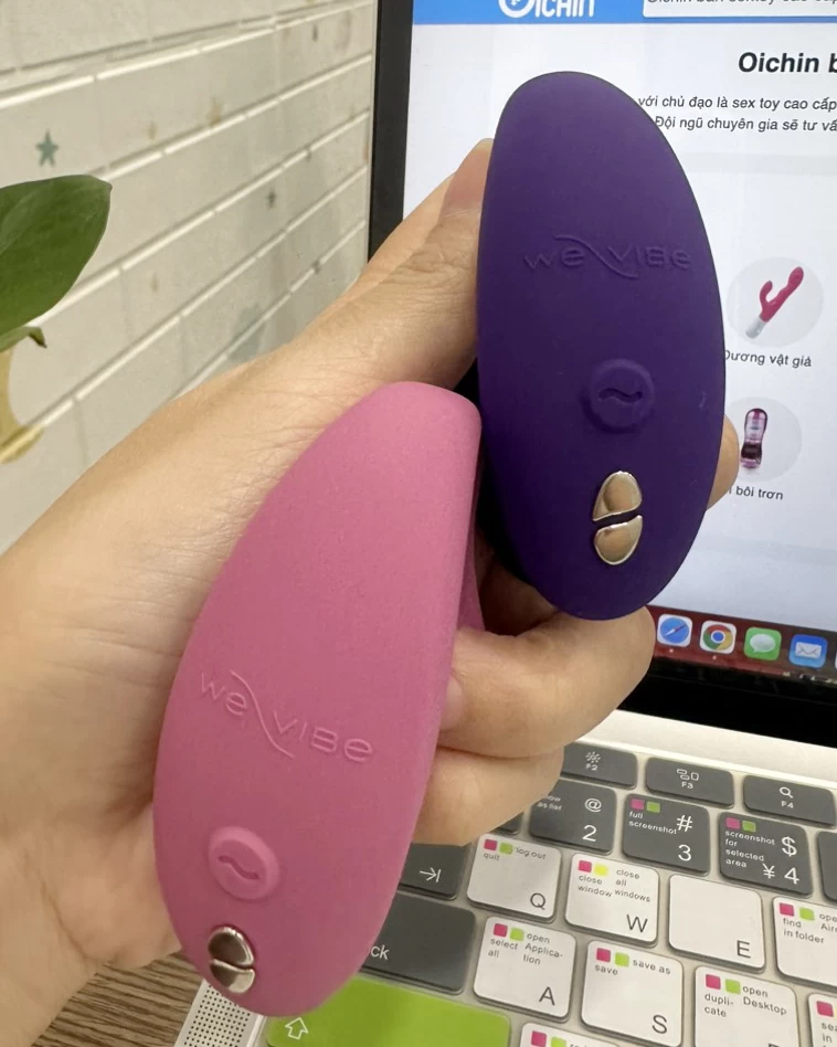 Máy rung âm vật mini We-vibe SYNC cao cấp, êm mịn chuẩn Canada