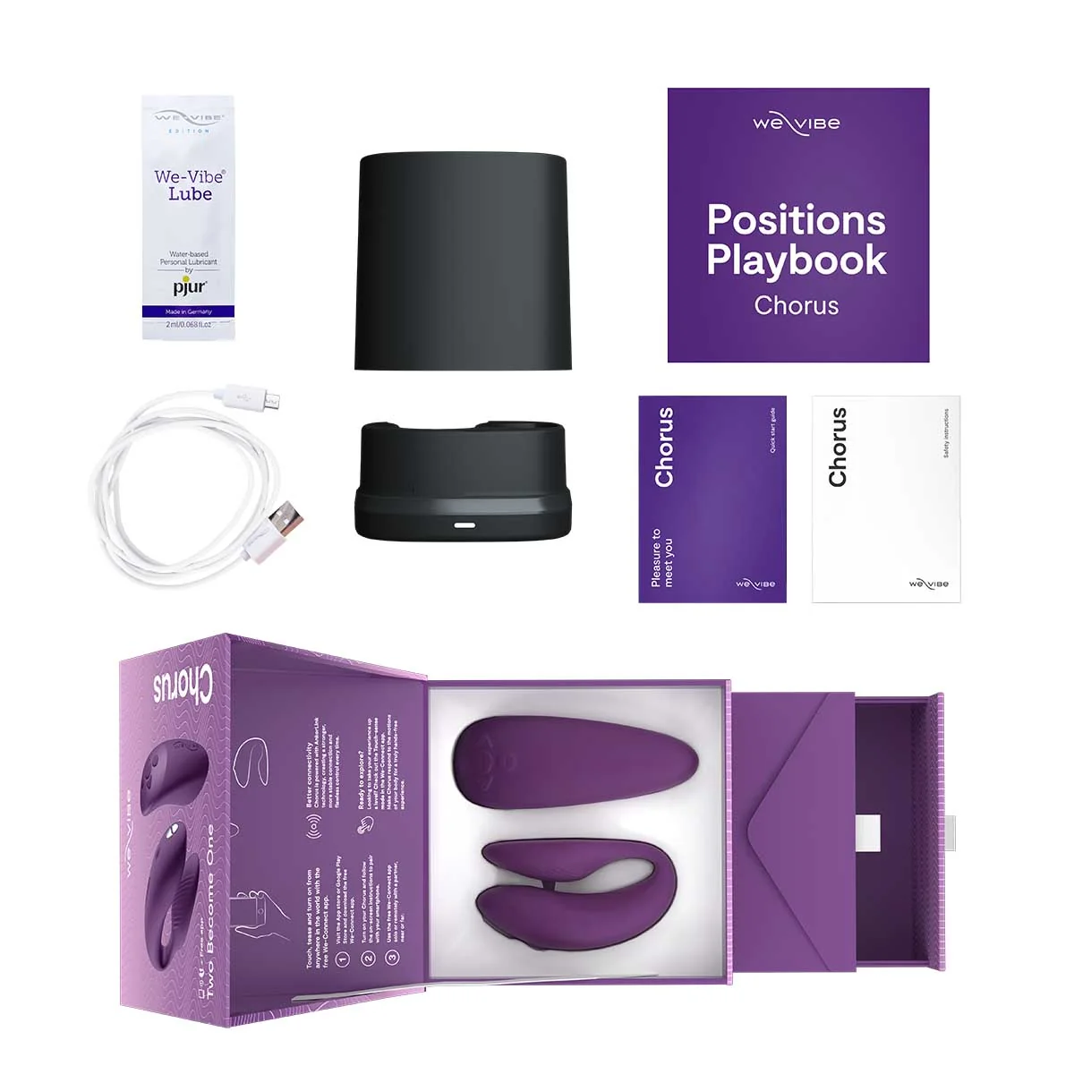 Full bộ sản phẩm của we-vibe chorus