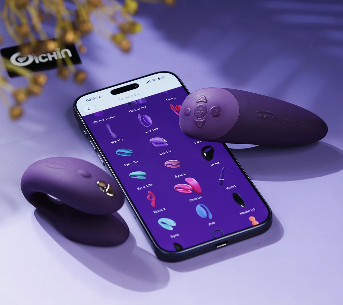 We-vibe Chorus điều khiển qua App Bluetooth trên điện thoại