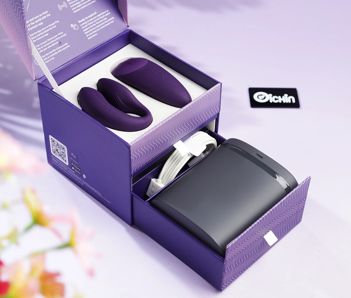 Bộ sản phẩm We-vibe Chorus 2 đầu cao cấp Canada kèm hộp đựng