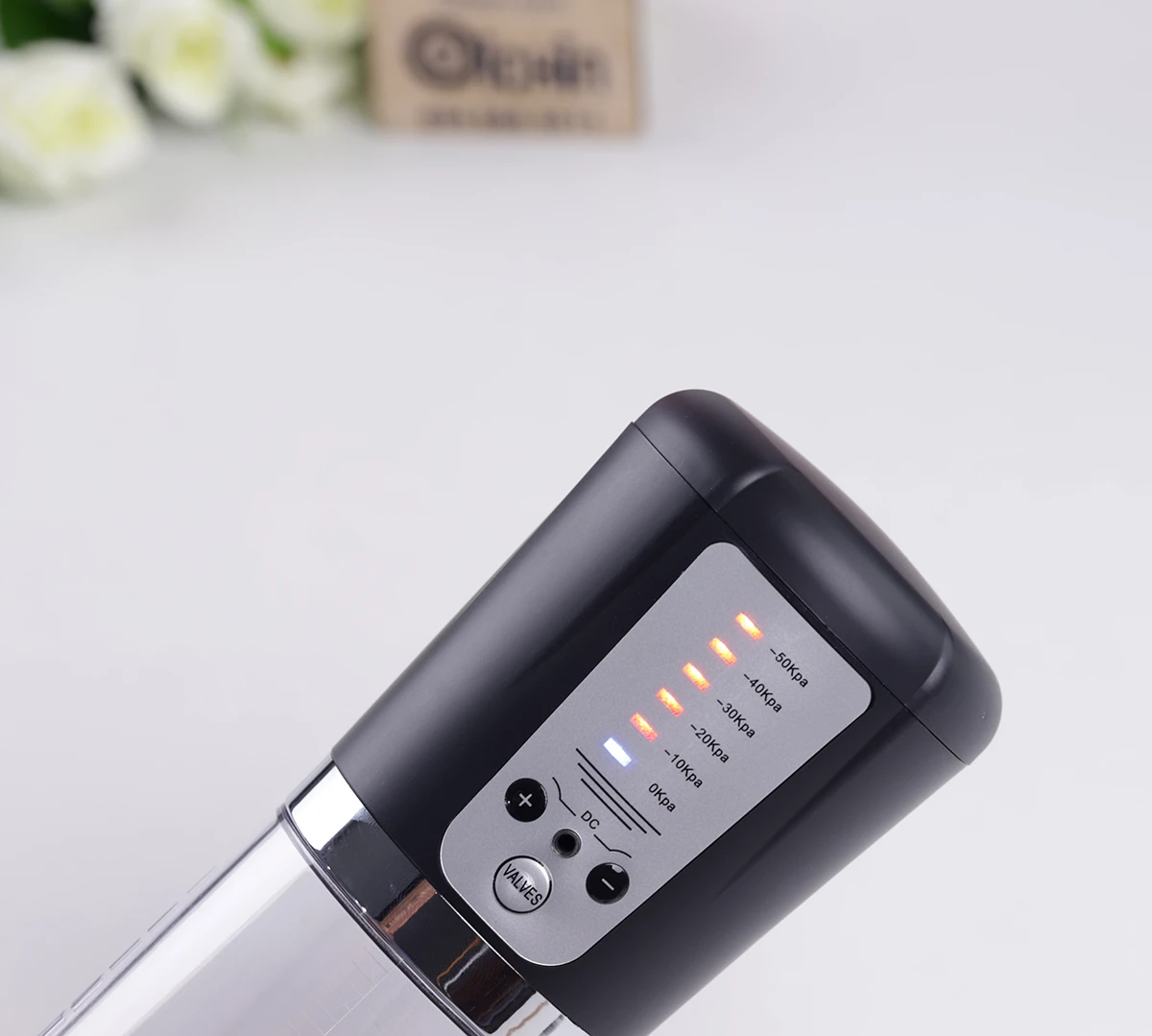 Công nghệ hút tự động với bảng hiển thị đèn led