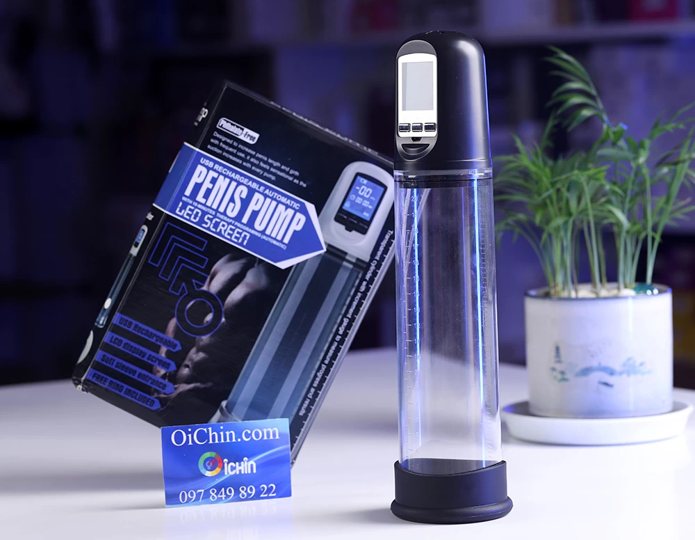 máy tập dương vật lcd tự động