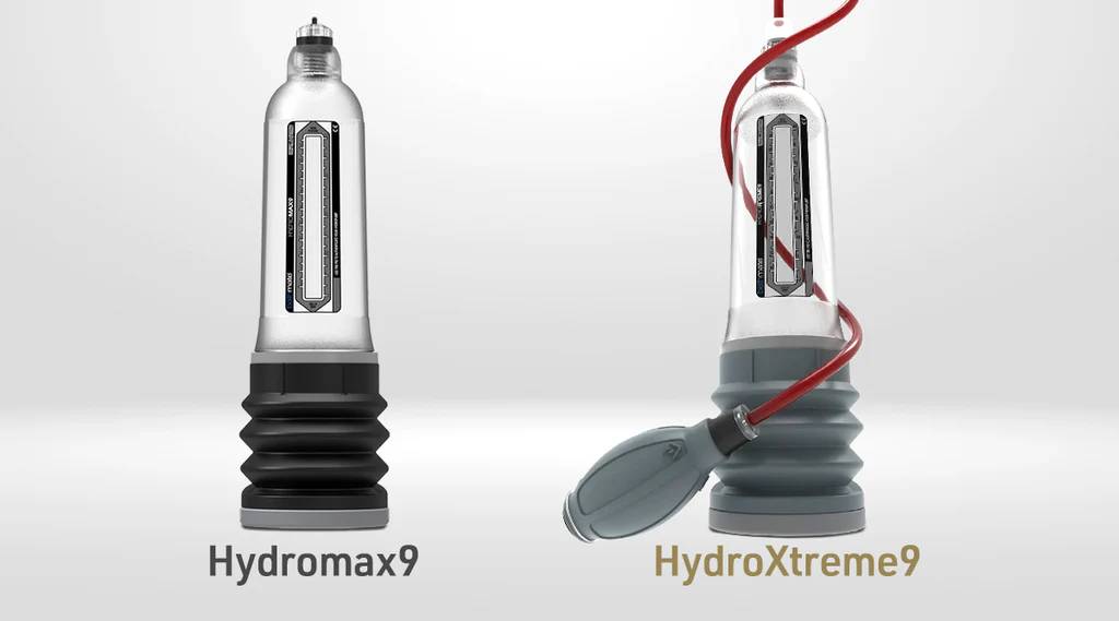 So sánh 2 loại sản phẩm Bathmate HydroXtreme 9