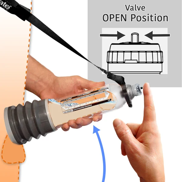 Bặt đầu tập bằng nước