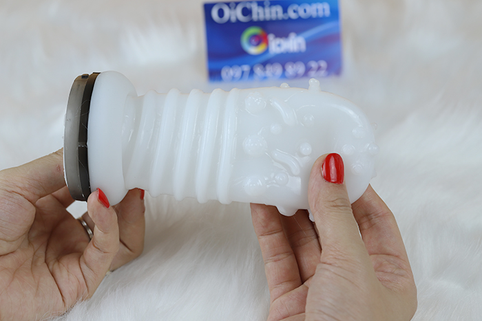 Âm đạo giả tự động Ailighter AIRJET 3 sử dụng silicone mềm mại 