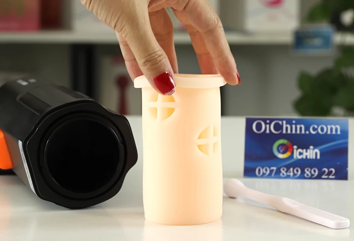 Dễ dàng tháo lõi silicone bên trong 