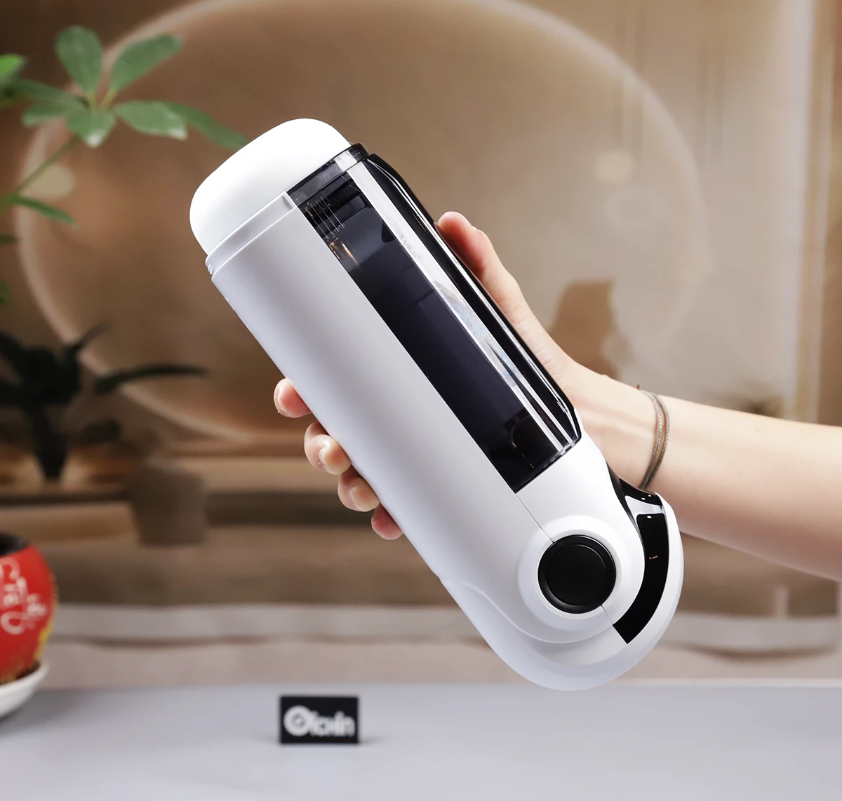 Máy thủ dâm Manmiao MF47 cầm tay hiển thị kích thước sản phẩm