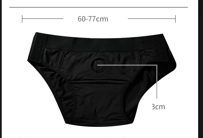 Quần gắn dương vật giả kích thước