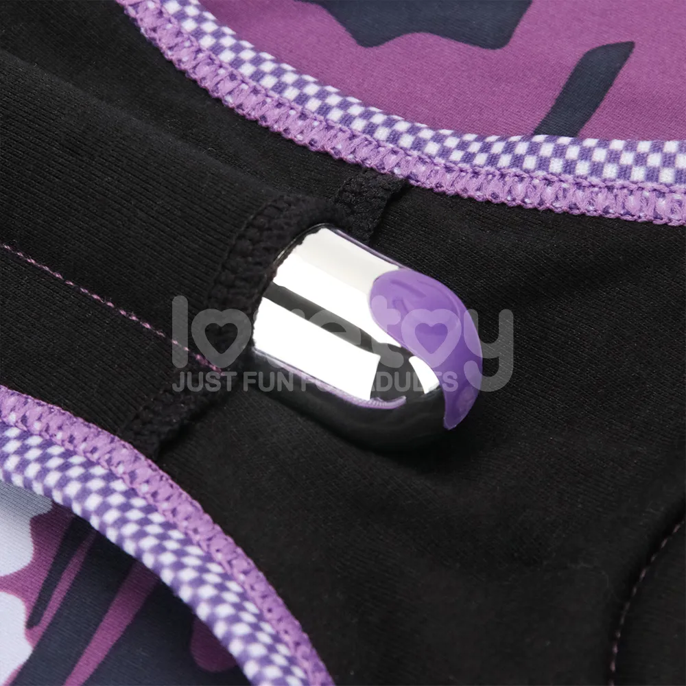 Chi tiết thiết kế khóa Quần gắn dương vật giả Lovetoy Violet XL/XXL
