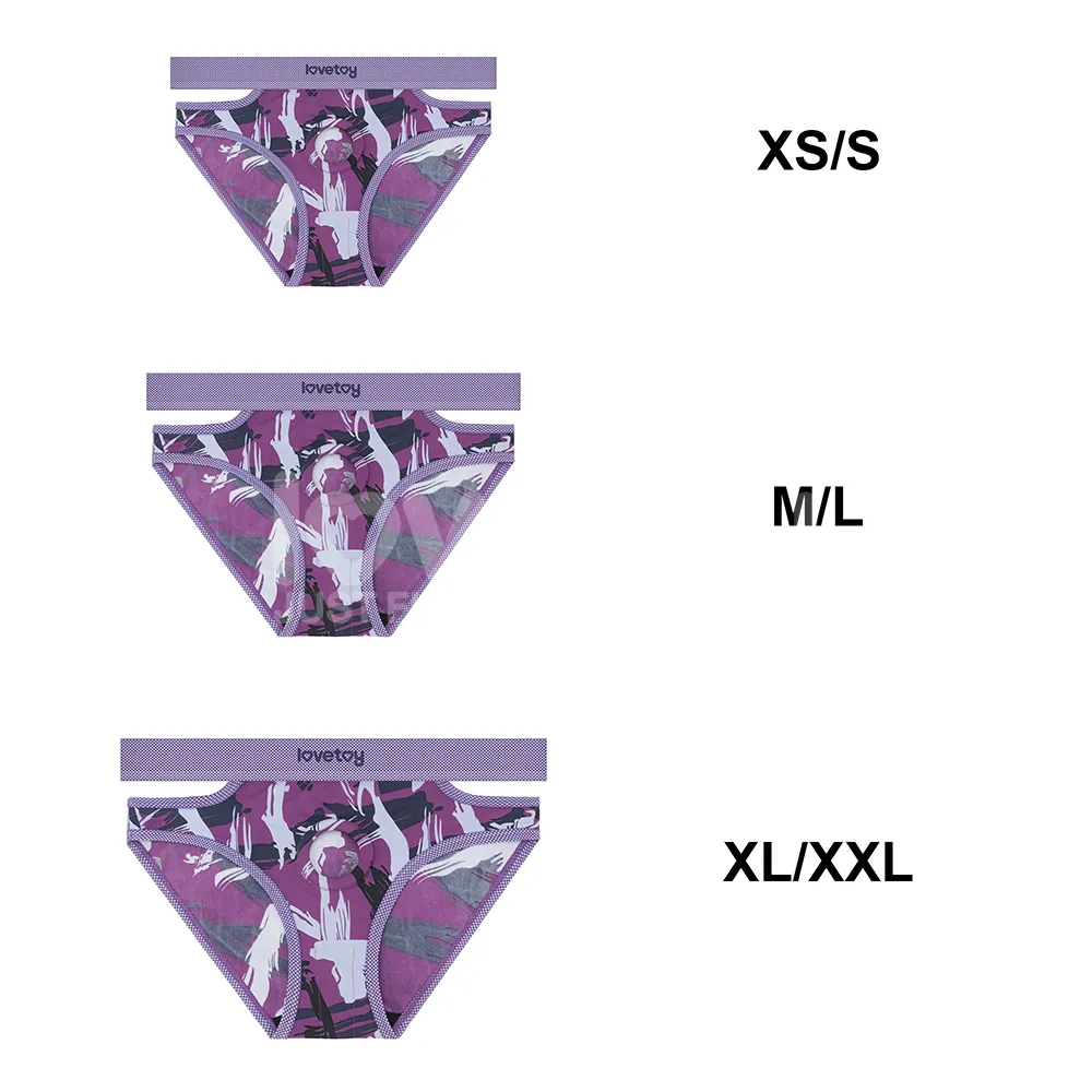 Ảnh thông số kích thước của Lovetoy Violet Panties