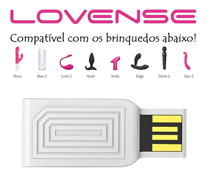 USB Lovense Adapter giúp điều khiển sextoy