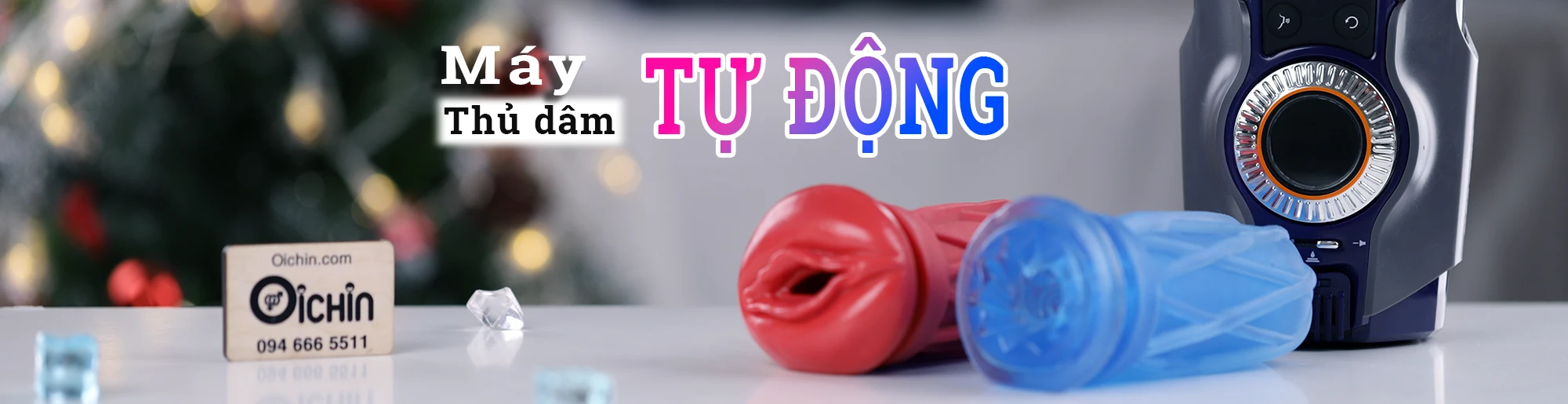 Máy thủ dâm tự động đa chức năng rung thụt tăng khoái cảm cho nam giới