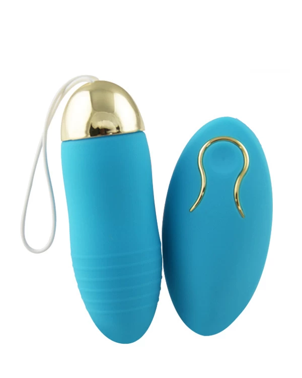 Trứng rung không dây MAN NUO màu xanh