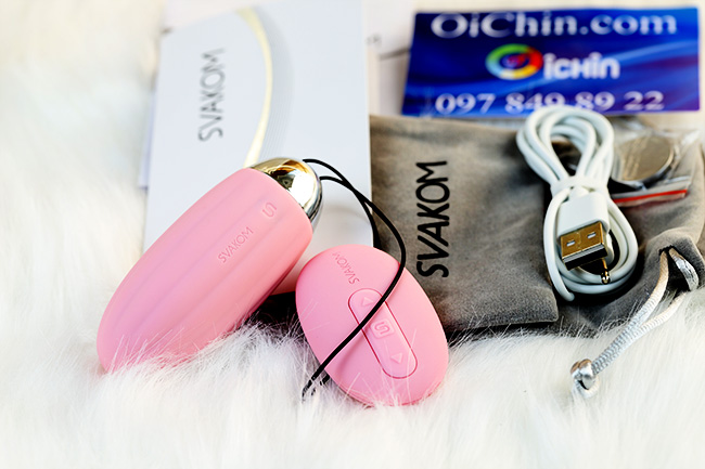  Svakom Elvan Sạc đầy năng lượng chỉ trong 2 giờ với pin lithium