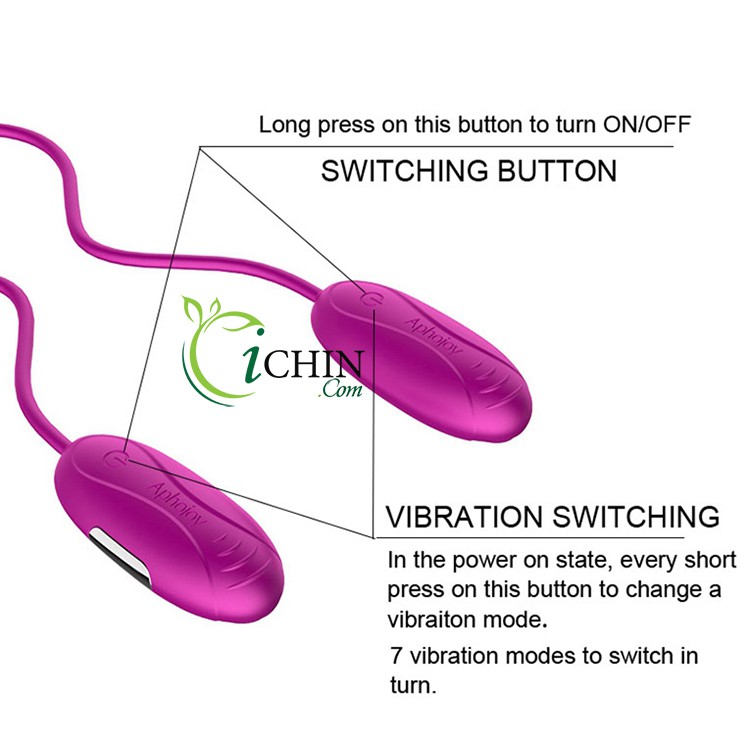 Trứng rung Aphojoy hai đầu