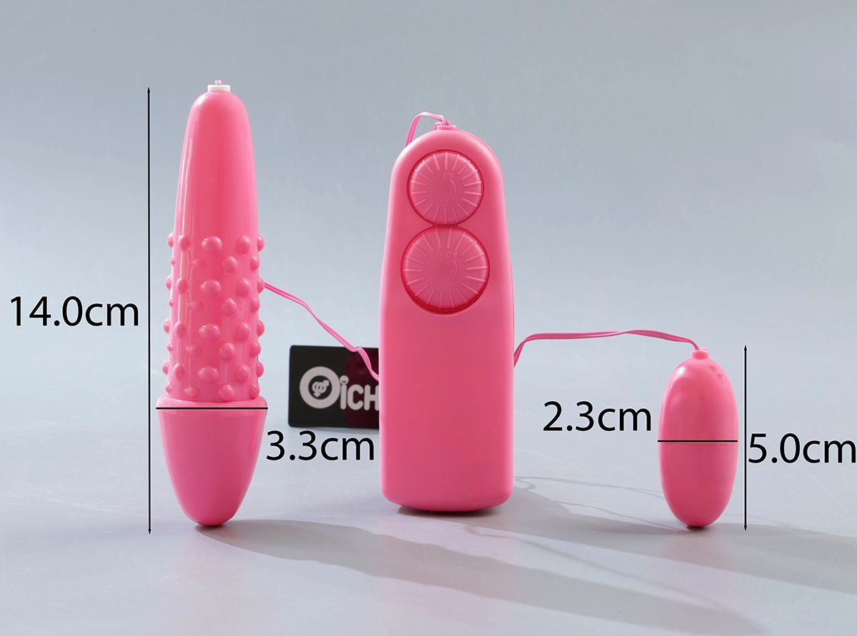 Ảnh thông số kích thước của Trứng rung 2 đầu Fashion Vibrating