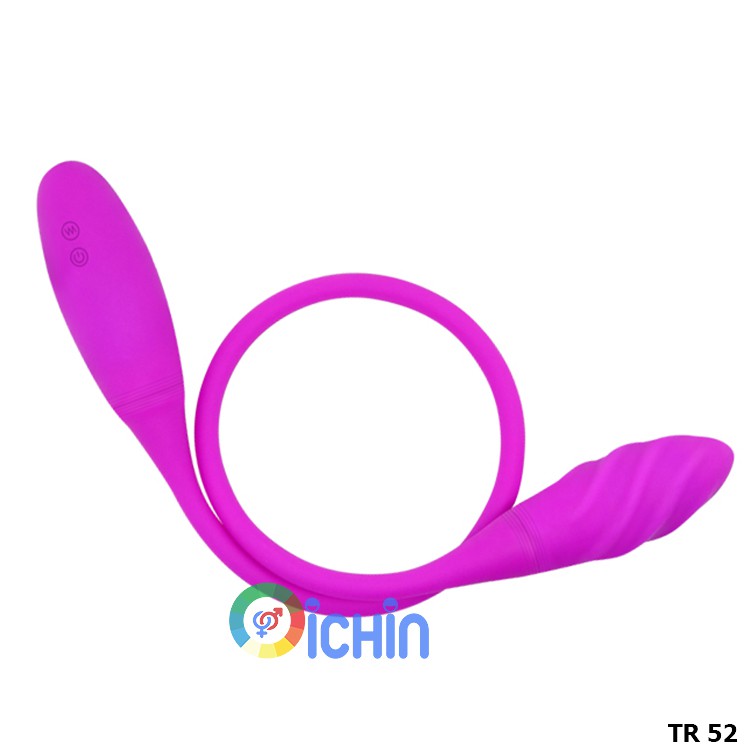 Trứng rung 2 đầu Prettylove Snaky Vibe kích thích kép cực phê