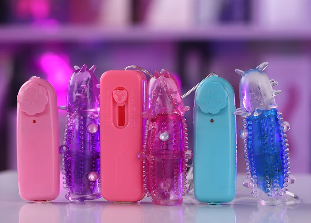 trứng rung silicone gai mềm