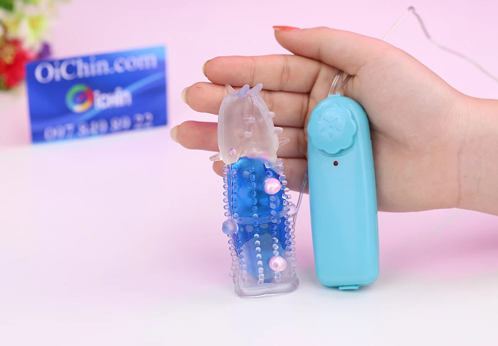 Kích cỡ trứng rung silicone gai mềm