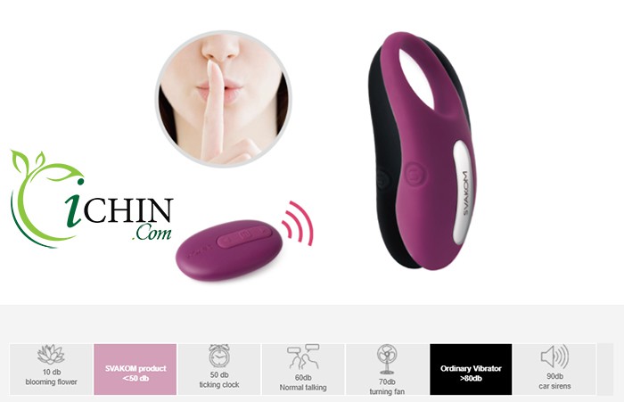 Vòng đeo Svakom Winni êm ái với tiếng ồn chưa tới 50dB