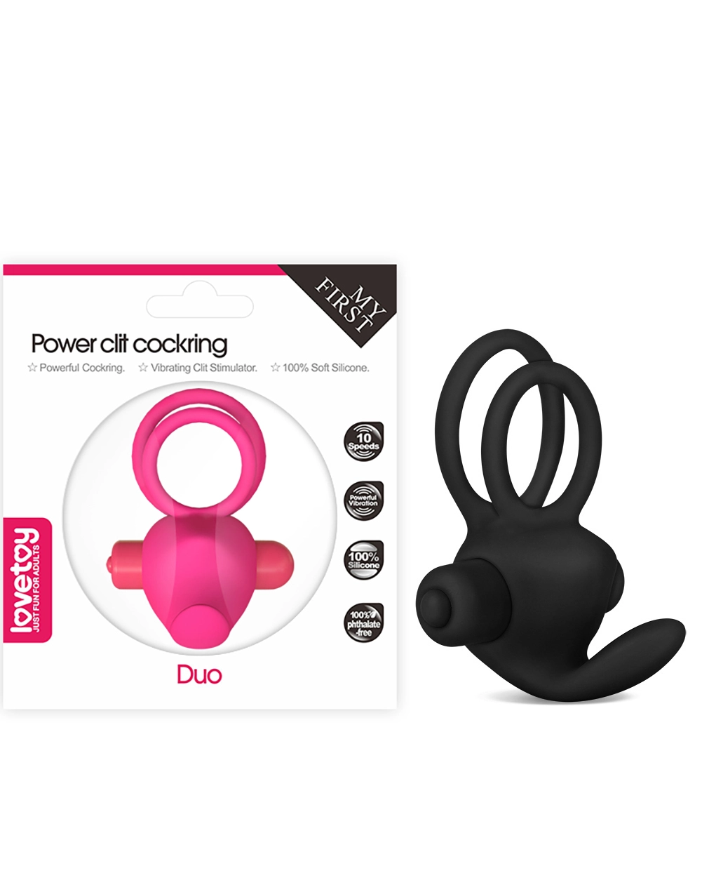 Hãy đeo cả 2 vòng vào gốc dương vật