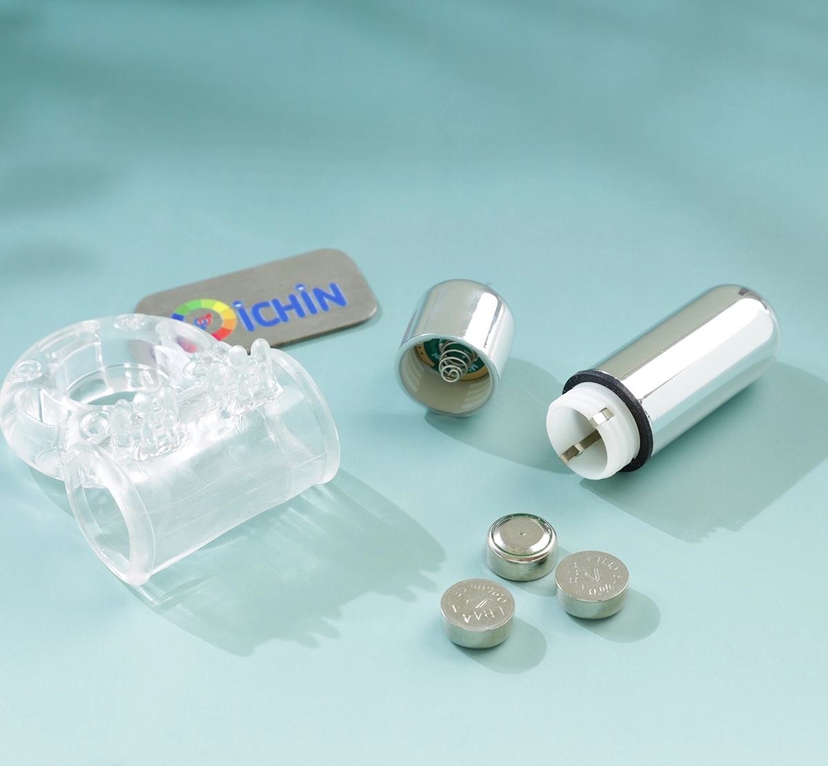 Cục rung dùng 3 pin LR44 để hoạt động