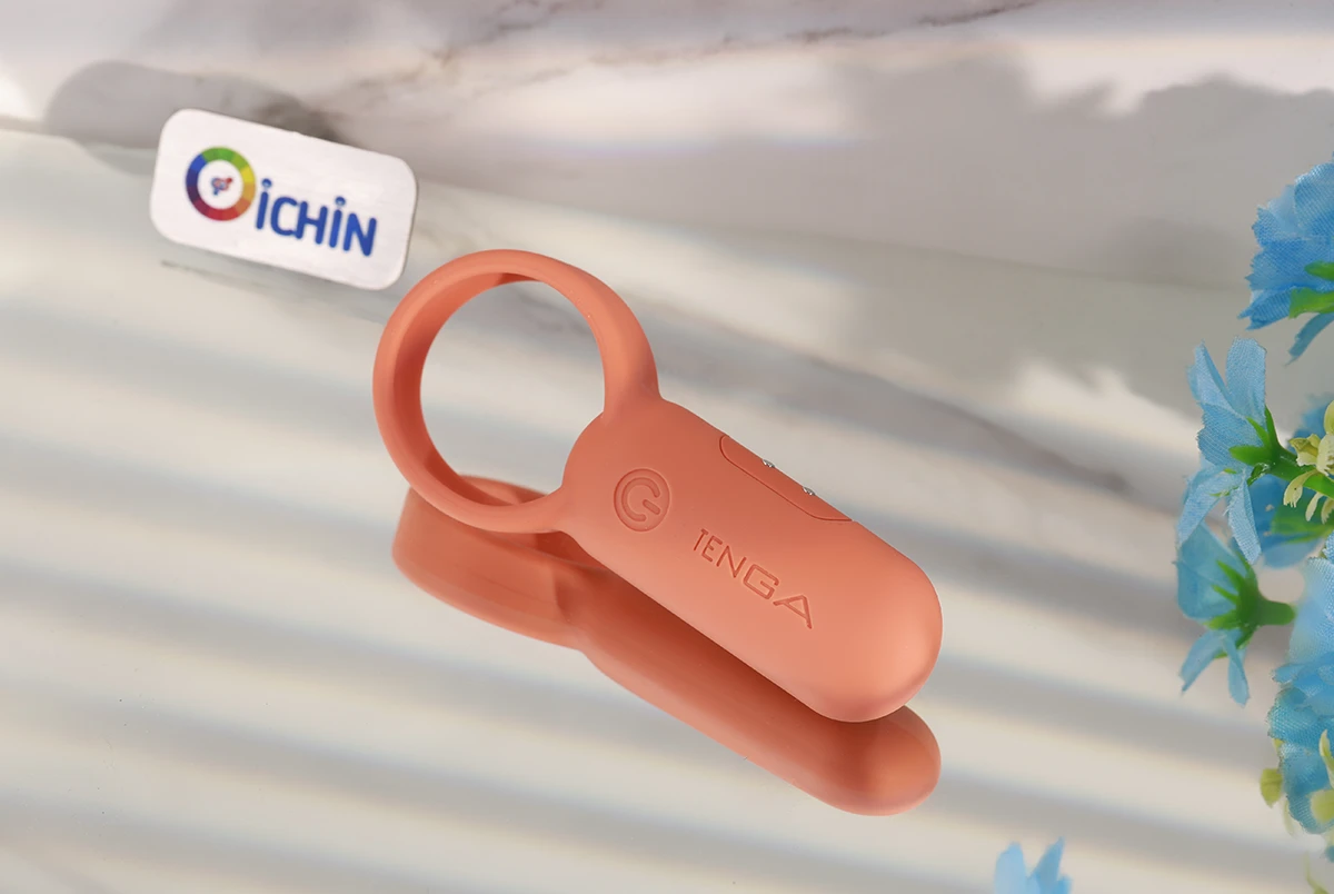 Tenga PaiRING Couple Vibrator Coral được chụp thực tế bởi Oichin