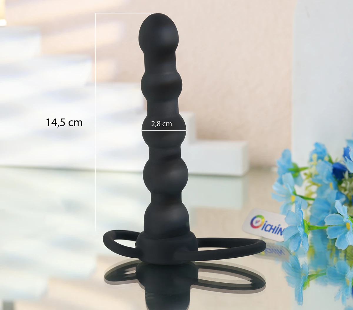 Ảnh thông số kích thước của Lovetoy Rock Balled Doule Prober