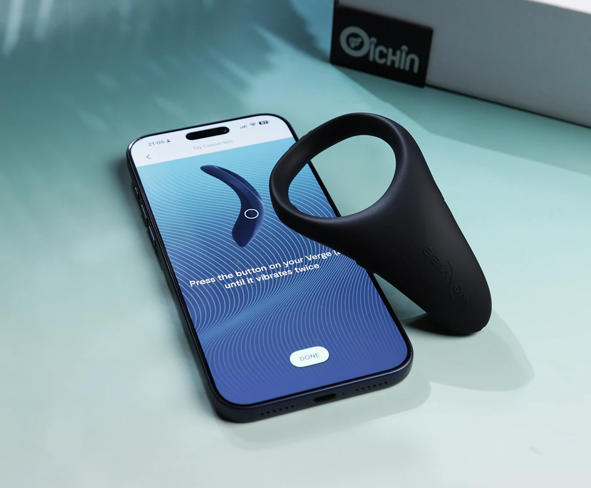 We-vibe Verge 2 kết nối App điều khiển qua Bluetooth trên điện thoại