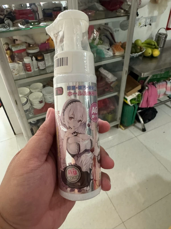 Khách hàng ngụy chụp ảnh đánh giá sản phẩm Dung dịch vệ sinh tẩy rửa Ion bạc