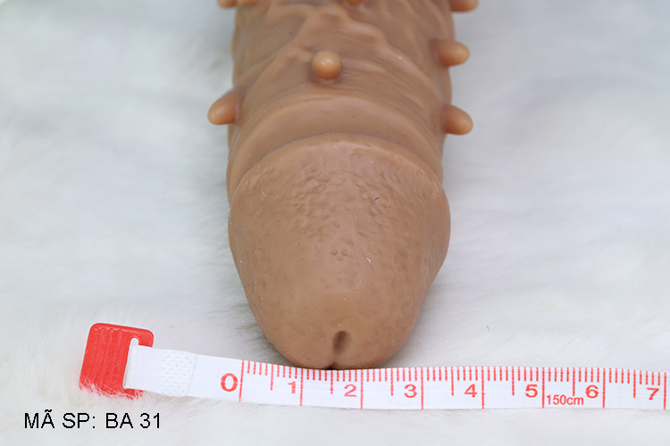 Bao cao su đôn dên có gai quai đeo phần đầu